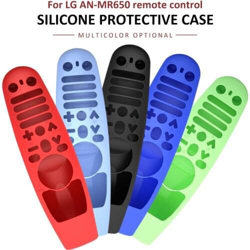Durable New Protective Silicone Case For LG AN-MR600 AN-MR650 AN-MR18BA AN-MR19BA Magic Remote Control Cover Shockproof Washable