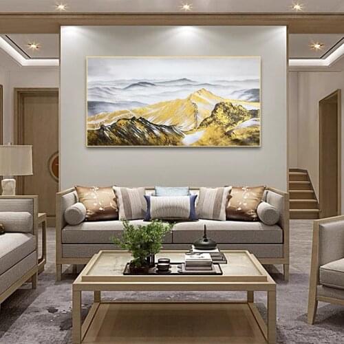 Wall Paintings Landscapes Red starry sky China