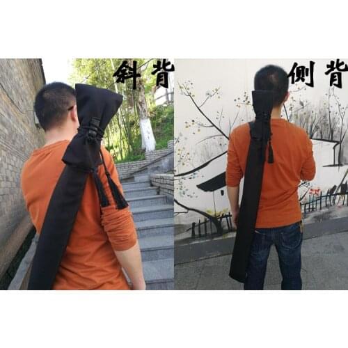 3colors back style Kendo kung fu martial arts warrior knives bags Bamboo katana swords bag Japanese knife sword bag
