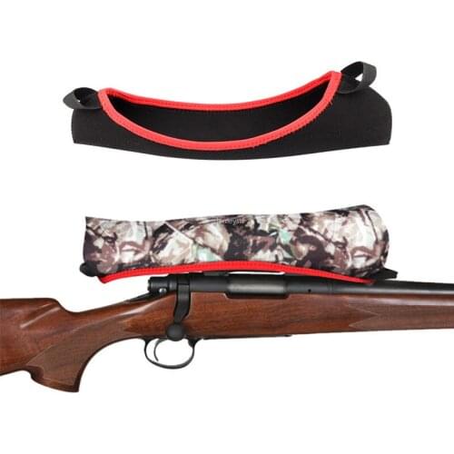 Outdoor Hunting Gun Scope Cover Anti Scratch Tactical Wargame Gun Scope Cover Protective Shooting Rifle Scope Neoprene Cover