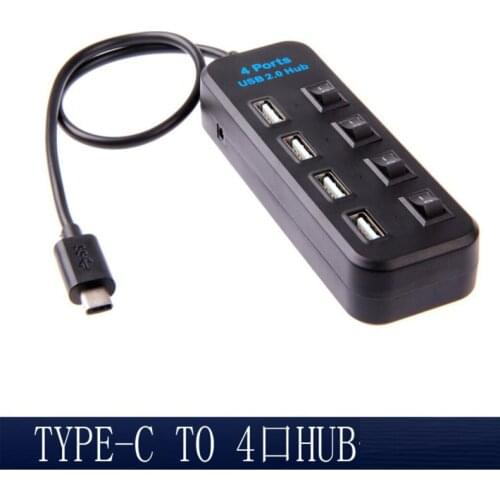 USB3.0 HUB with type-c HUB USB3.1 HUB with four-port switch