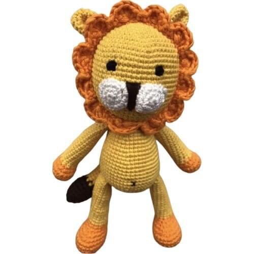 Knitting Amigurumi Lion Item Length 22 cm