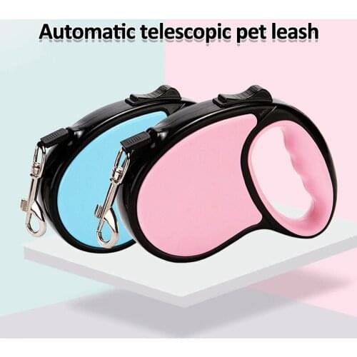Retractable Dog Leash Long Strong Pet Leash For Large Dogs Nylon Big Dog Walking Leash Leads Automatic Extending Dog Leash Rope