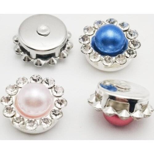 Pearl Rhinestone Sew-On Rhinestones Flatback 10Mm Pearl Beads Crafts 20Piece Diy Crystals Stone For Crafts Wedding Decoration