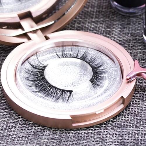 1 pair/set 5 magnetic eyelashes with magnetic eyeliner tweezers magnet eyelash 10 sets Wholesale price