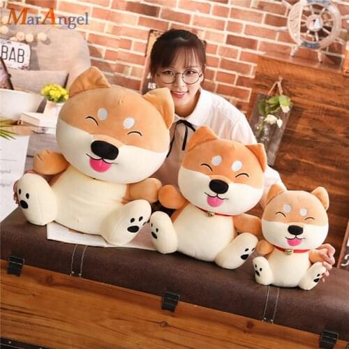 1pc 30/45/55cm Cute Inu Dog Plush Toy Stuffed Soft Animal Corgi Chai Pillow Christmas Gift for Kids Kawaii Valentine Present