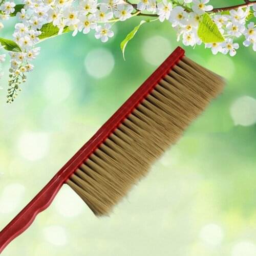 1Pc Beekeeping Tools Sweep Bee Quality Plastic Brush Horse-Hair Bee Flicking Horsetail Bee Single Row Bee Brush Equipment