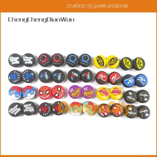 30set=60pcs FOR PS5 PS4 Thumb Stick Grip Extender for Sony PlayStation 5 Controller Analog Cover Joystick Silicone Rubber Cap