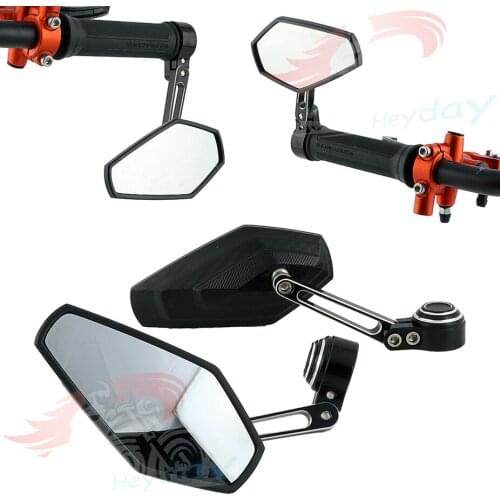 7/8" Handlebar End Mirrors CNC Motorcycle Rearview Side Mirror For suzuki SV650X GSXS750 GSX-S1000 2018 2019 SV1000 V-STROM