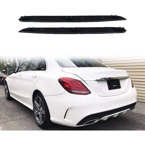 Car Accessories Rear Bumper Side Cover Grill Set for MERCEDES BENZ C63 W205 AMG A2058850053 A2058850153