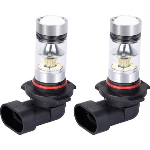 Car LED Fog Light 100W 9006 / HB4 6000K Ultra White Fog Light 20LED Car Driving Light offroad fof lights