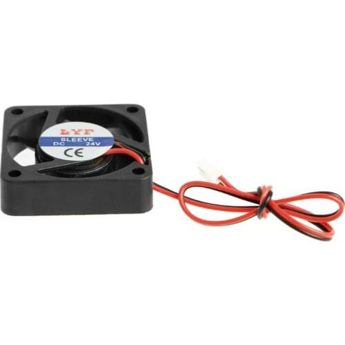 DC 24V 0.10A 2-Pin 40x40x10mm PC Computer CPU System Brushless Cooling Fan 4010 40JB
