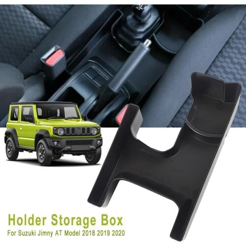 For Suzuki Jimny AT Model 2018 2019 2020 Center Console Cup Holder Storage Box Car Interior Accessories Wholesale Dropshipping