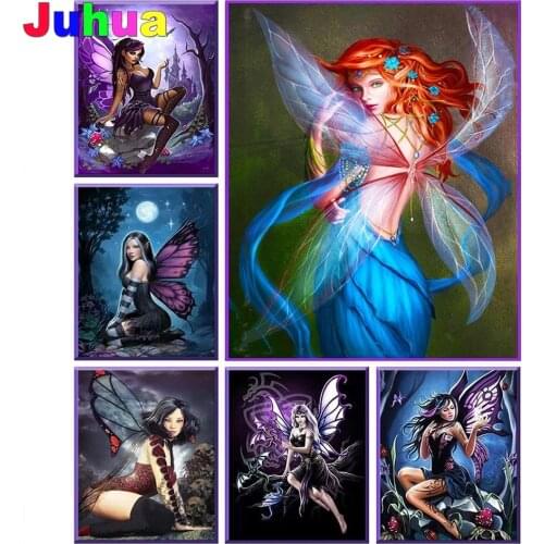 Elf fairy diy diamond painting full drill Anime gril diamond embroidery mosaic diamond stitch home decor dropshipping