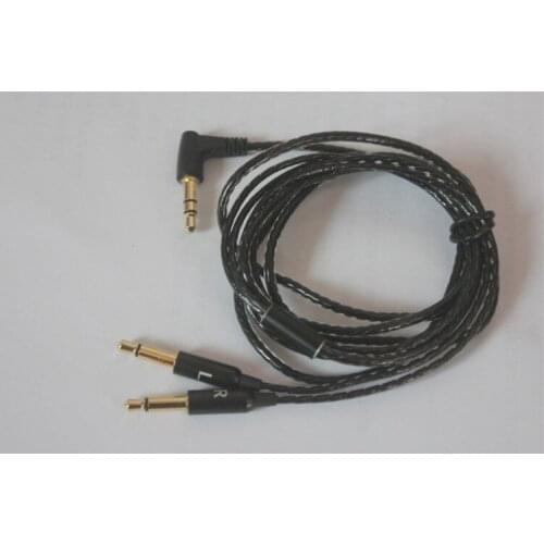 Diy earphone cable 3.5mm to double 3.5mm