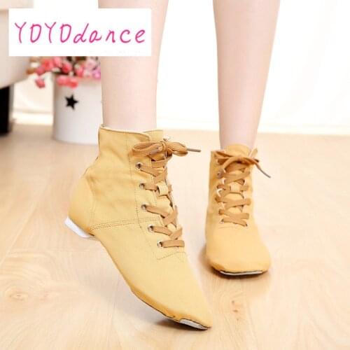 18-26cm 8 Colors Quality Women Designer Soft Lace Up Canva Jazz Shoes for Lady Practice Teacher Men Athletic Shoes