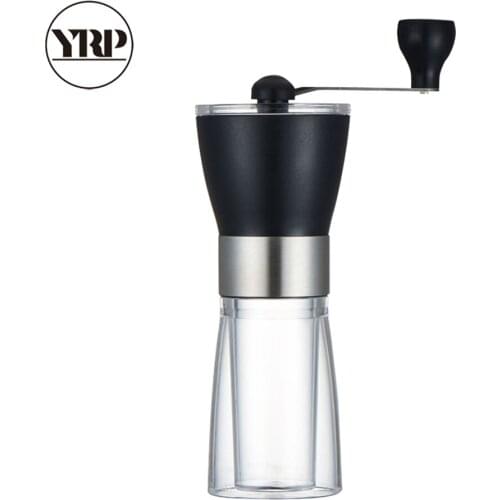 Coffee Grinder Glass Handmade Pepper/ Nuts/Coffee Bean Grinders Mill Barista Tools hand manual espresso grinder spice grinder