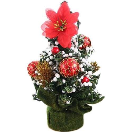 Small Christmas Tree Desktop Decoration Tree For Christmas Home Party Decoration