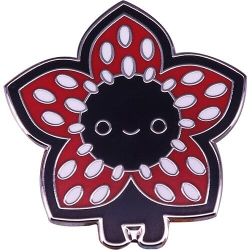 Kawaii baby Demogorgon lapel pin super cute denim jackets backpack decor