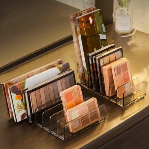 1Pc Eyeshadow Palette Organizer Eyepowder Storage Tray Cosmetics Rack Makeup Tools Compartment Holder For Women makeup organizer