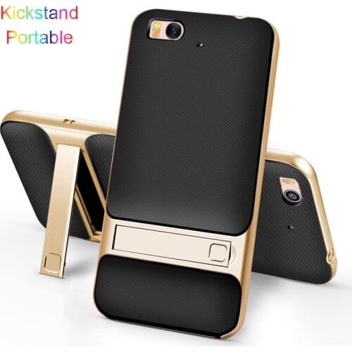 3D Kickstand Original Case for Xiaomi Mi5S Mi 5S Cover 5.15" TPU+PC Silicone Hybrid 360 Protection Phone Back Armor Coque Fundas