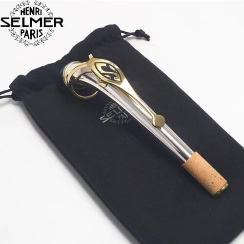 SELMER Saxophone Neck Hand - made Sterling Silver neck Eb alto 802 and 803