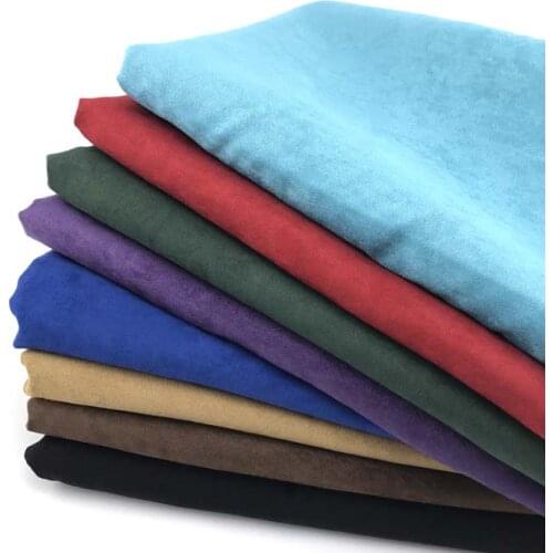 Encryption imitation suede fabric for patchwork diy felt crafts materials apparel sewing cloth dolls plush fabric textile tissu