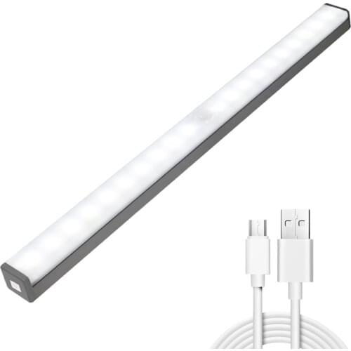 Pir Motion Sensor Light, 20 Adjust Led Magnetic Security Closet Night Lights for Closets Hallway Stairway(White)