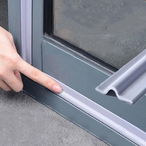2M Self Adhesive window gap sealing strip Windproof soundproof foam Weather Stripping Sliding mousse acoustique door bottom seal