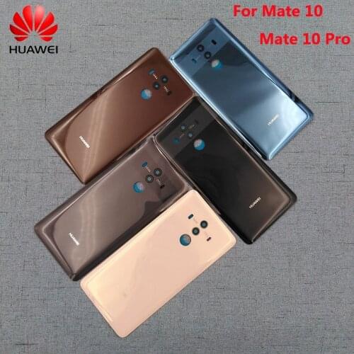 Back Housing Cover For Huawei Mate 10 Rear Panel Door Battery Replacement Case Repair Parts For Mate 10 Pro & Camera Lens + Logo