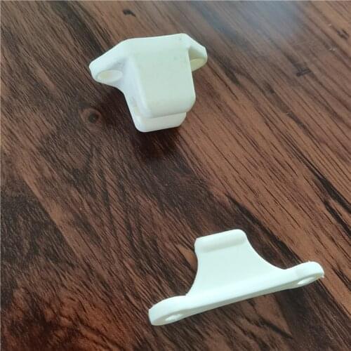 1set 10set white color Door stopper resile nylon stopper Limiters for Rv door push catch Holder for RV Cabinet Doors