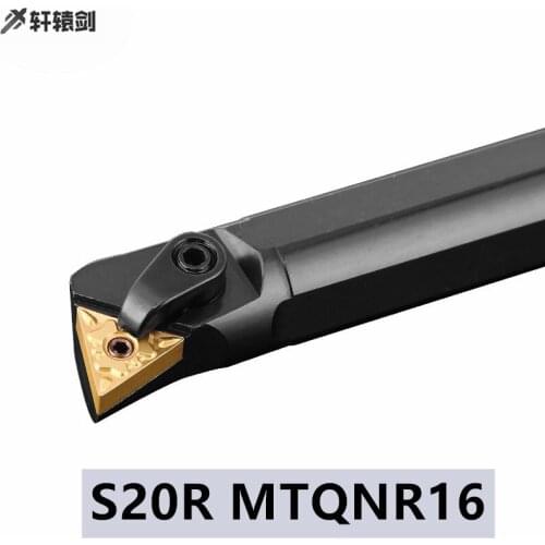 1PC S20R MTQNR16 For TNMG Insert CNC Lathe MTQNL Outer Turning Tool Holder
