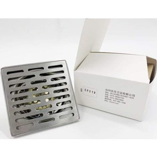 2020 New Insert Round Floor Waste Grates Bathroom Shower Drain Floor Drain Simple Fltro Ducha Drain Hair Invisible Anti odor