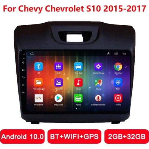 Android 10.1 GPS Car Radio Stereo For 2015-2017 Chevy Chevrolet S10 Colorado Multimedia No DVD Player Head Unit WiFi