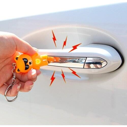 Car Anti-Static Keychain Key Rings Cartoon Ornament Interior Accessories Auto Body Static Eliminator Fast Discharger