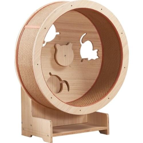 Zq Pet Furniture Cat Climber Cat Nest Cat Furniture Cat Climber Wheel Cat Treadmill Cat Running Wheel Cat Toy