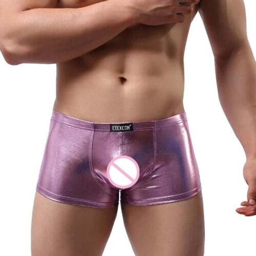 Мужские кожаные трусы COCKCON China At AliExpress