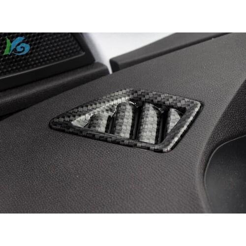 For Peugeot 3008 GT 2017 2018 Chrome Front Dashboard Air Vent Trim Cover Outlet Bezel Frame Garnish Molding Surround Car Styling