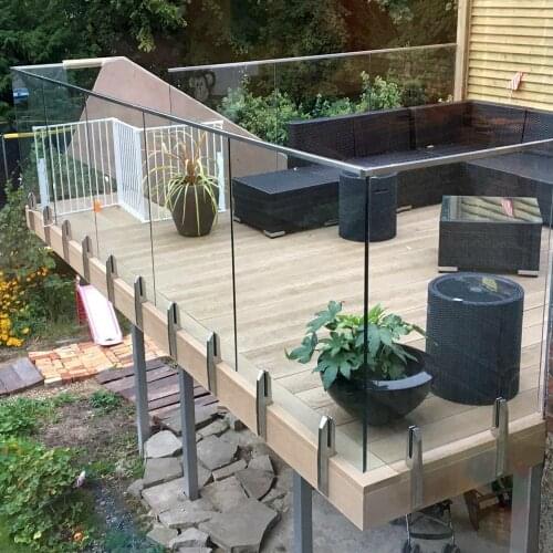 Hot Sale Stainless Steel Pool Fence 316 Side Mount Glass Spigot / Holder / Post