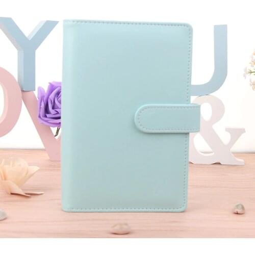 Fromthenon A6 A5 Notebook Cute Ring Diary Leather Cover Journals Office Personal Binder Weekly Planner Agenda Organizer