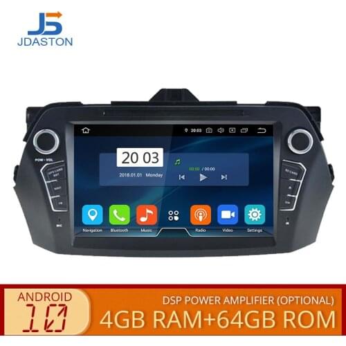 JDASTON Android 10.0 Car Multimedia Player For SUZUKI CIAZ Alivio 2014-2018 WIFI GPS Stereo Auto audio DVD Video 2 Din Car Radio