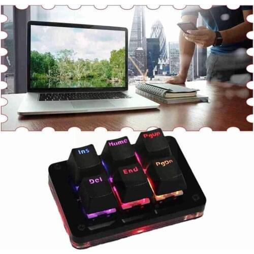 Macro Function Keyboard Shortcut 6-key Custom Programming and Keyboard Paste Special Mechanical Copy Keyboard O2M2