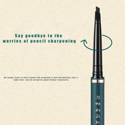 LAMEILA Double-headed Liquid Brow Pencil 6 Colors Brown Black Gray Eyebrow Pencil Waterproof Eyebrow Tattoo Pen Cosmetic TSLM2