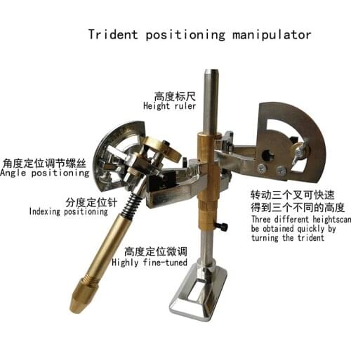 Facet Machine With Positioning Three-Prong Gem Manipulator, Jewelry Tools, Faceting Stones Sharpening Angle Of The Knife