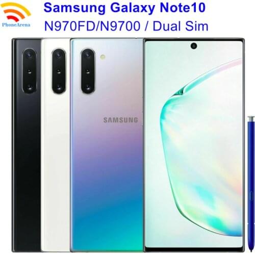 Original Samsung Galaxy Note10 Note 10 N9700/N970FD Dual Sim 90% New 6.3" 256GB ROM 8GB RAM NFC Octa Core 4G LTE Mobile Phone