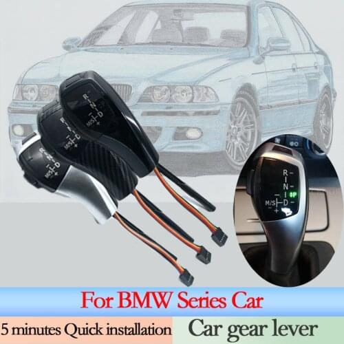 Suitable for BMW 3 5 6 series X5 E53 E58 E39 E60 E61 E46 E63 1996 1997 1998 1999 2000 car shift knob LED lamp bead shift lever