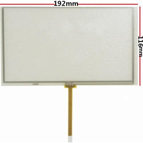 8 "resistive touch screen for car navigation to touch the outer screen