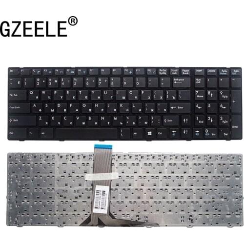 GZEELE New russian Laptop keyboard for MSI MS-1754 MS-1754-ID1 V111922AK1 V111922AK3 S1N-3EUS231-SA0 black RU version