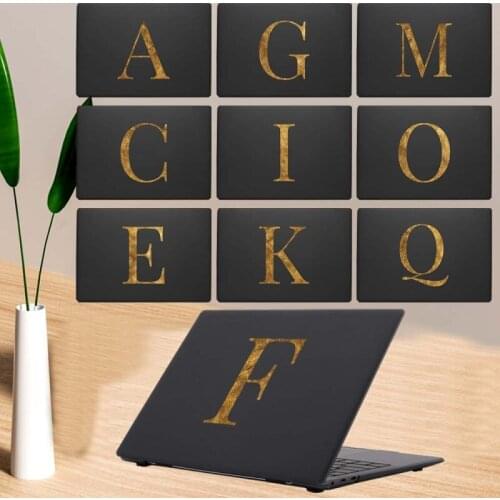Hard Laptop Cases for Huawei Honor MagicBook 14/15/ MateBook 13/14 /D14/D15 /X 2020 /X Pro 13.9 /pro 16.1 Initial Letter Pattern