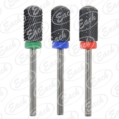 1 lot (coarse/medium/fine) Black Smooth Top Bit 3/32'' (3pcs)